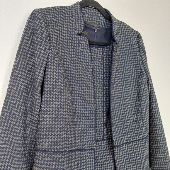 Talbots Stretch Houndstooth Tweed Jacket and Dress Set - Picture 3 of 11